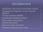Pateikčių kūrimo laboratorinio darbo ataskaita 2 puslapis