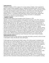 Greenpeace organization