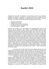 Earth SOS