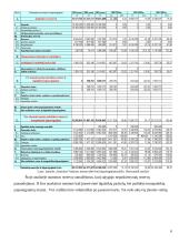 Balanso straipsnių kitimo komentaras. Vertikali analizė. 6 puslapis