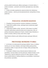 Gaminių aptarnavimas eksploatacijos metu 7 puslapis