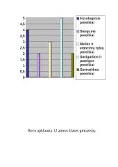 Antros klasės gimnazistų poreikiai 6 puslapis