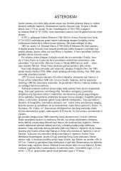 Asteroidai (kas tai?) 2 puslapis