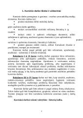 Kursinių darbų metodiniai nurodymai 3 puslapis