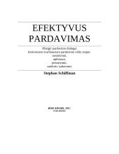 Efektyvus pardavimas (Šaltojo skambinimo technika)