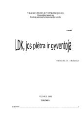 LDK plėtra