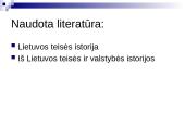 LDK teismai, susiformavę iki XVI 16 puslapis