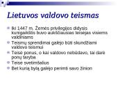 LDK teismai, susiformavę iki XVI 4 puslapis