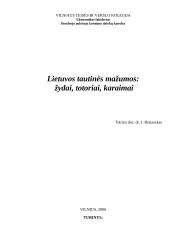 Lietuvos tautinės mažumos