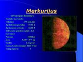 Saulės sistema. Skaidrės. 4 puslapis