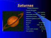 Saulės sistema. Skaidrės. 9 puslapis