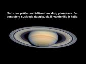 Saturnas. Skaidrės. 5 puslapis