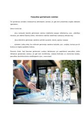 Žemės gyventojų apsirūpinimas geriamuoju vandeniu 3 puslapis