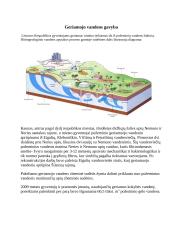 Žemės gyventojų apsirūpinimas geriamuoju vandeniu 5 puslapis