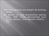 Atomas. Skaidrės 7 puslapis