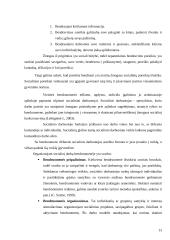 Bendruomeniškumo požymių analizė socialinės globos institucijose 13 puslapis