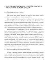 9 - 11 klasių mokinių vidinė motyvacija ir šeimos įtaka jai 5 puslapis