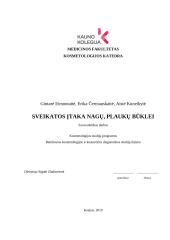 Sveikatos įtaka plaukams ir nagams