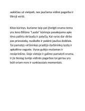 Ar verta būti oriam? 2 puslapis
