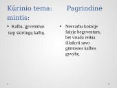 Žodžiai, gražieji žodžiai. Skaidrės. 6 puslapis