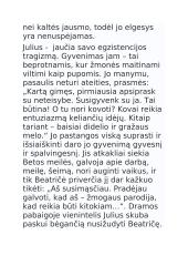 Meilė džiazas ir velnias veikėjų apibūdinimai 3 puslapis