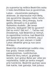 Meilė džiazas ir velnias veikėjų apibūdinimai 4 puslapis