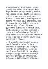 Meilė džiazas ir velnias veikėjų apibūdinimai 5 puslapis
