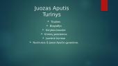 Juozas Aputis prezentacija  2 puslapis