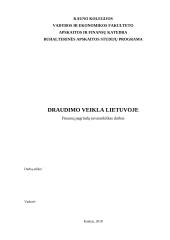 Draudimo veikla Lietuvoje