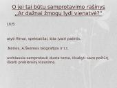 Ruošiantis rašiniui (literatūrinis) 17 puslapis