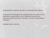 Ruošiantis rašiniui (literatūrinis) 18 puslapis