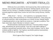 Menininko ir meno santykis 8 puslapis