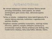 Balta drobulė analizė. Skaidrės. 18 puslapis