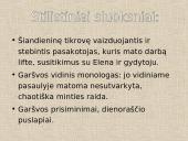 Balta drobulė analizė. Skaidrės. 7 puslapis