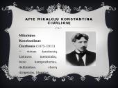 Mikalojus Konstantinas Čiurlionis (kKaidrės) 2 puslapis