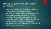 Cementas, jo rūšys, gamyba ir pritaikymas 6 puslapis