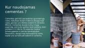 Cementas, jo rūšys, gamyba ir pritaikymas 7 puslapis