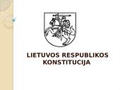 Lietuvos Respublikas konstitucija