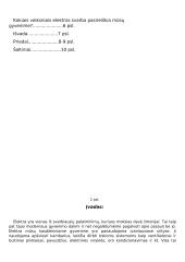 Elektros panaudojimas ir svarba šiuolaikiniam žmogui 2 puslapis