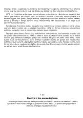 Elektros panaudojimas ir svarba šiuolaikiniam žmogui 4 puslapis