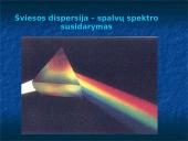 Šviesos dispersija – spalvų spektro susidarymas 2 puslapis