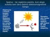 Šviesos dispersija – spalvų spektro susidarymas 12 puslapis