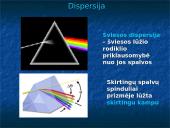 Šviesos dispersija – spalvų spektro susidarymas 6 puslapis