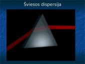 Šviesos dispersija – spalvų spektro susidarymas 8 puslapis