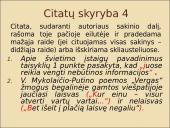Citatų skyryba 8 puslapis