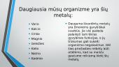 Metalai žmogaus organizme 3 puslapis