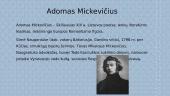 Adomo Mickevičiaus kūryba ir biografija 2 puslapis