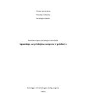 Sąmoningo savęs žalojimo samprata ir priežastys