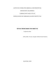 Senas miokardo infarktas