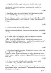 Teksto suvokimas (Judita Vaičiūnaitė. Vilnius. Miesto vartai) 5 puslapis